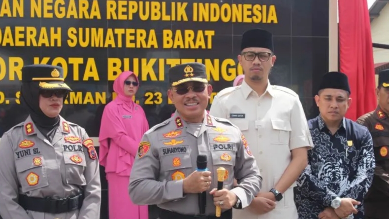 Polres Bukittinggi Naik Status Jadi Polresta, Perwira Akan Naik Pangkat Satu Tingkat