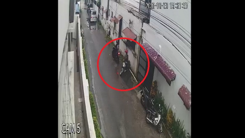 Sangar, Pencuri Motor di Medan Patahkan Setang saat Beraksi di Rumah Sakit