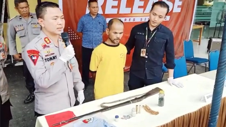 Kesal Adiknya Diganggu, Pria di Sintang Tembak Tetangga Pakai Senpi Rakitan hingga Tewas