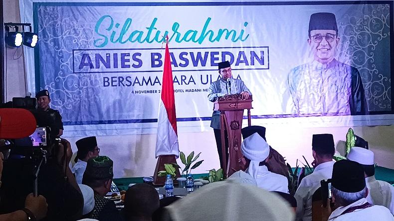 Anies Baswedan Dapat 3 Wejangan dari Ulama Sumut, Ini Isinya