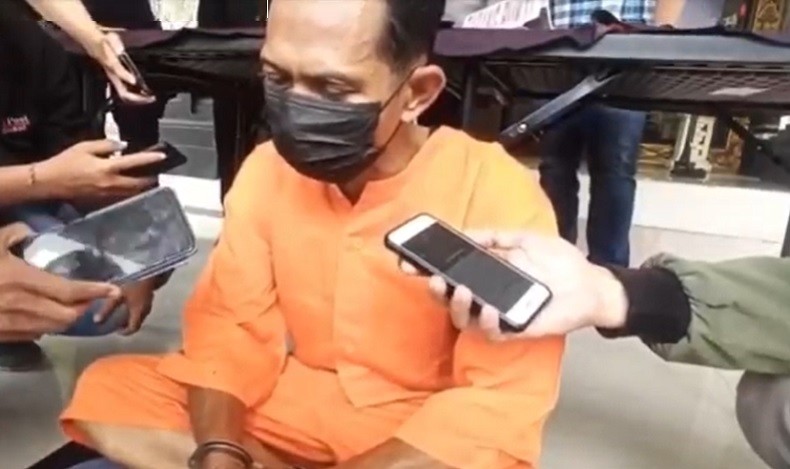 Tampang Ayah Cabuli Anak Kandung dan Ponakan di Tabanan, Mengaku Khilaf