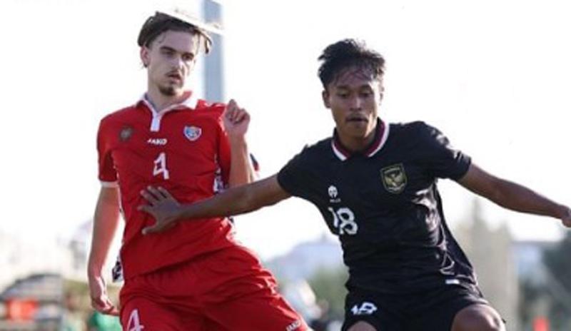 Hasil Indonesia U-20 Vs Moldova: Dominasi Permainan, Marselino Dkk Tertahan
