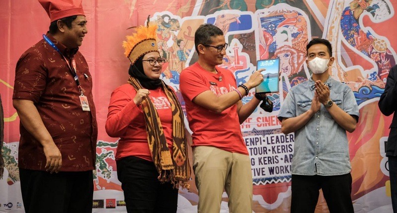 Hadiri Rakornas GenPi, Sandiaga Uno Ajak Milenial Pacu Kebangkitan Pariwisata Indonesia