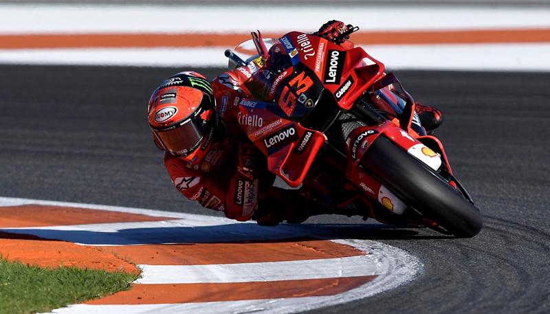 Hasil Sprint Race MotoGP Belanda 2024: Bagnaia Menang, Marquez Jatuh