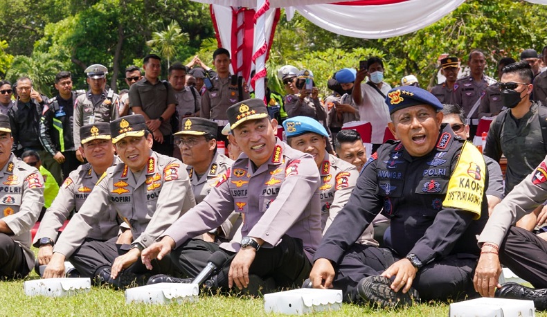 Kapolri Pastikan KTT G20 Berjalan Aman : Setiap Titik Dipasang CCTV Pemindai Wajah
