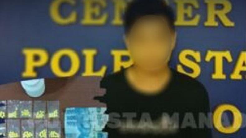 Polisi Tangkap Pengedar Obat Keras di Manado, Sita 158 Butir Pil Trihexyphenidyl