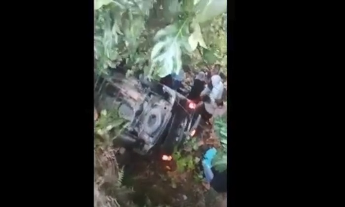Kronologi Avanza Berpenumpang 7 Orang Terjun ke Saluran Air Sedalam 3 Meter, 6 Luka Ringan