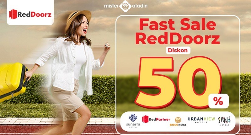 Cuma 3 Hari, Kejar Promo Diskon 50% untuk Menginap di RedDoorz! Begini Caranya