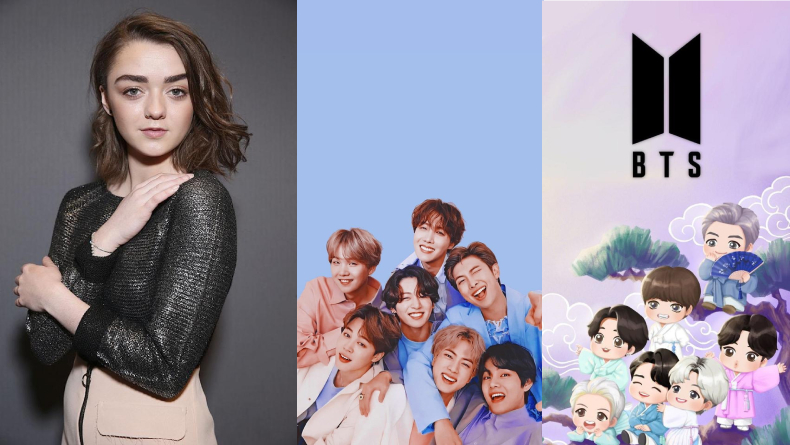 Maisie Williams, Artis Cantik Hollywood yang Mengidolakan BTS