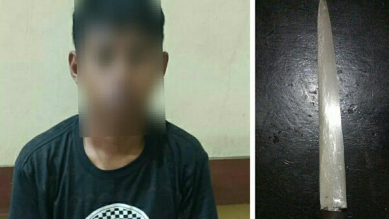 Pria Ini Tikam Dada Korban hingga Luka Parah gegara Salah Paham