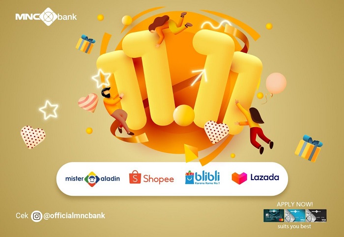 Banjir Promo 11.11, Ini Deretan Diskon Super Menarik Dari MNC Bank  