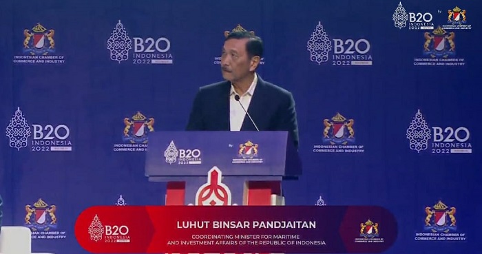 Berpidato di Hadapan Delegasi G20, Luhut Sebut Kinerja Ekonomi Makro Indonesia Terbaik  