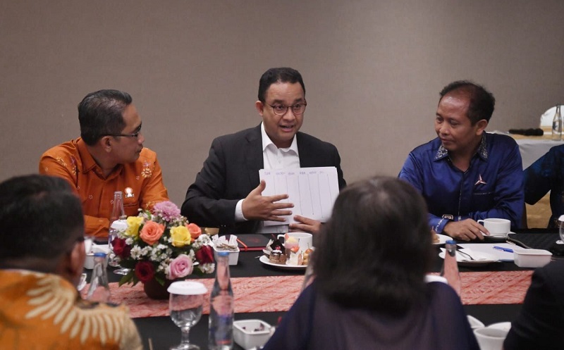 Anies Bertemu Pengurus Parpol Calon Koalisi Perubahan di Bali, Ini yang Dibahas