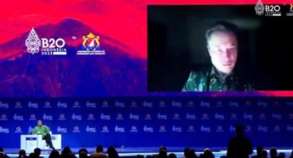 Elon Musk Ikuti G20 Gelap-gelapan, Ternyata Rumahnya Mati Lampu!