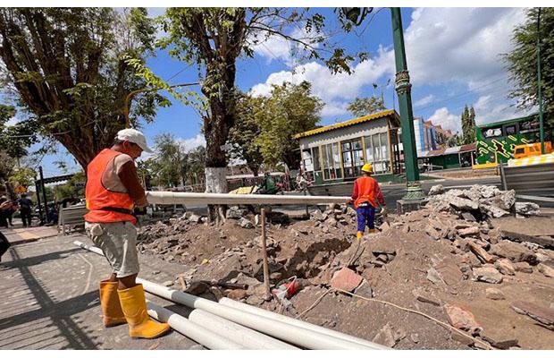 Revitalisasi Pedestrian Jalan Senopati Ditarget Selesai Pertengahan Desember 