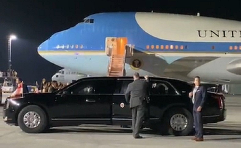 Joe Biden Bawa The Beast ke Bali, Ini Penampakan Mobil Kepresidenan AS