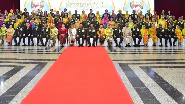 Pimpin Wisuda Purna Wira 164 Pati, KSAD: Kita Lepas dari Tempat Mereka Mengawali Karier