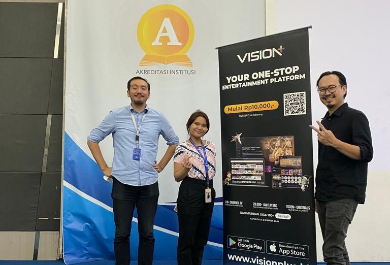 Persiapkan Generasi Muda di Industri Film, Vision+ Goes to UMN Ajak Mahasiswa Belajar Manajemen Kru dan Cast
