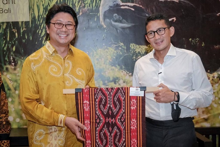Sandiaga Uno Bertemu Senator Malaysia, Perkuat Kerja Sama Sektor Parekraf
