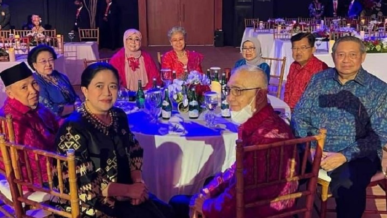 SBY dan Megawati Duduk Semeja di Gala Dinner KTT G20