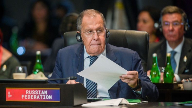 Menlu Rusia Sergei Lavrov Tinggalkan Bali Sebelum KTT G20 Berakhir