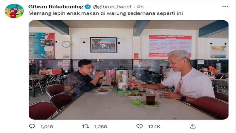 Gibran Siap Jadi Jurkam Ganjar Pranowo di Pilpres 2024: Besok Sabtu Saya Mulai Muter