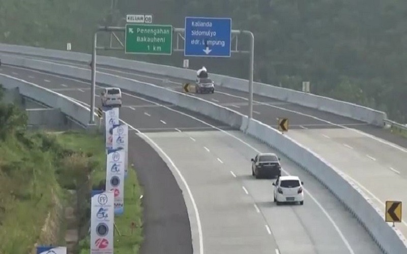 Jelang Libur Nataru, Pemeliharaan Jalan Tol Penghubung Sumsel - Lampung Dikebut 