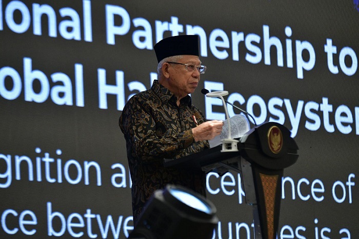 Hadiri Forum H20, Wapres Sampaikan 3 Poin Penting Kembangkan Pasar Halal Global 