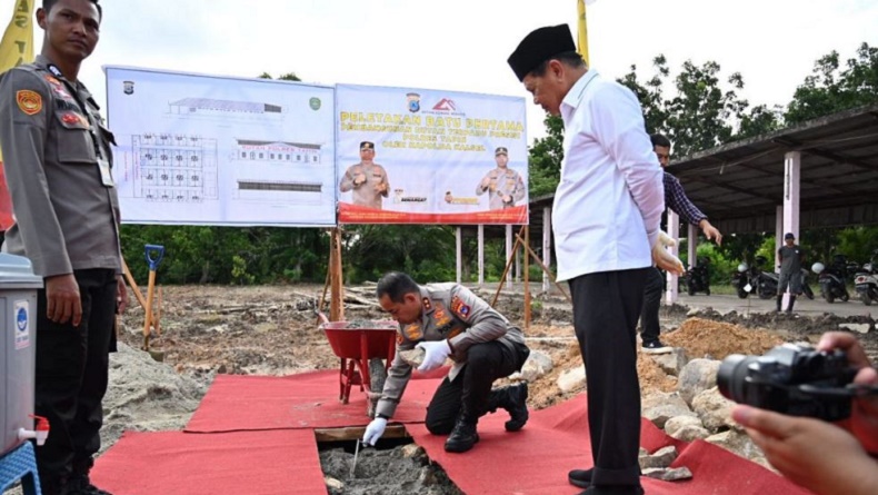 Rutan Presisi Polres Tapin Mulai Dibangun, Ini Kata Kapolda Kalsel