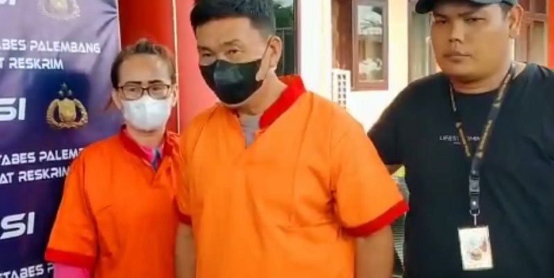 Jadi Bandar Judi Togel Luar Negeri, Pria dan Wanita di Palembang Ditangkap Polisi