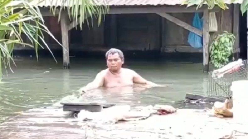 Tapsel Diterjang Banjir, 243 Kepala Keluarga Terdampak