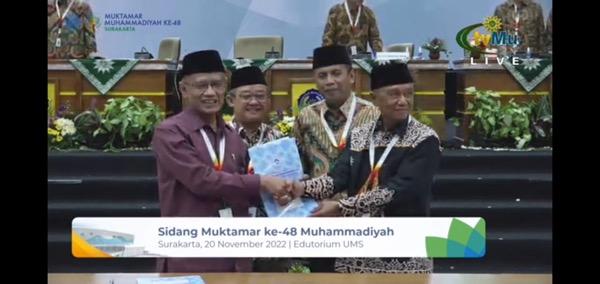 Terpilih Jadi Ketum Muhammadiyah, Haedar Nashir Sebut Posisinya Hanya Sejengkal di Depan