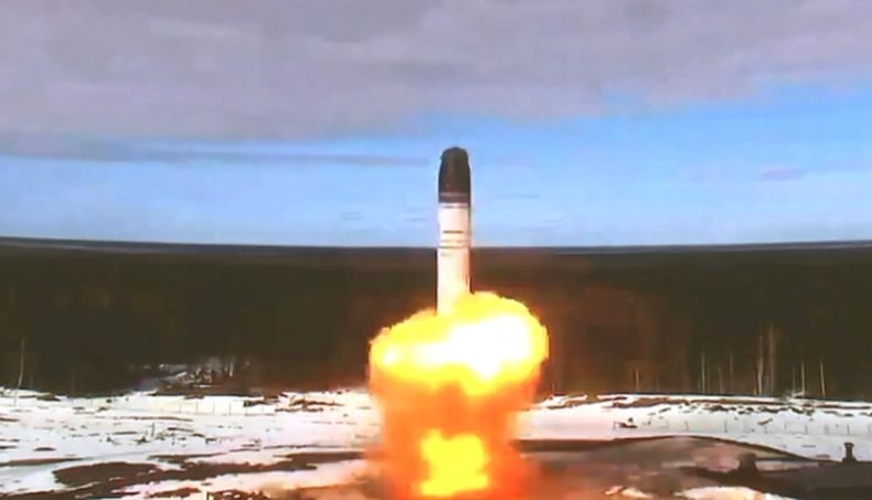 Rusia Sukses Uji Coba Rudal Satan 2 Berkecepatan 16.000 Km per Jam, Bisa Hancurkan Inggris
