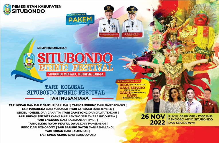 Situbondo Ethnic Festival Tampilkan Budaya dari Belahan Nusantara