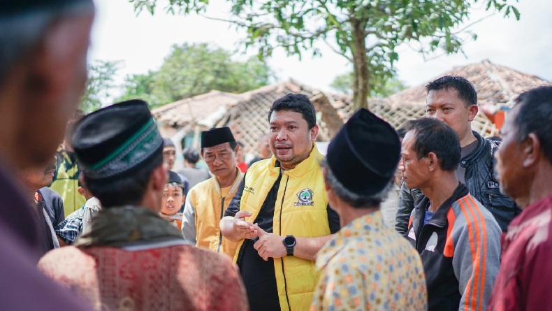 Laksanakan Instruksi Airlangga Hartarto, Kader Gercep Bantu Korban Gempa Cianjur