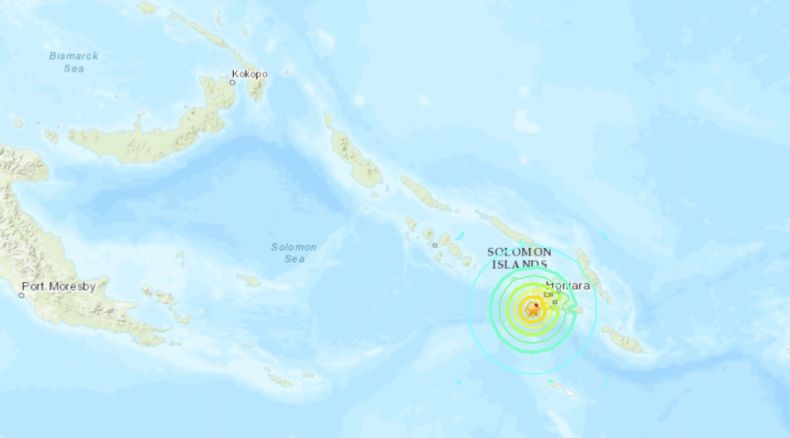 Gempa Magnitudo 7 Guncang Kepulauan Solomon, Kantor Kedubes dan Bandara Rusak
