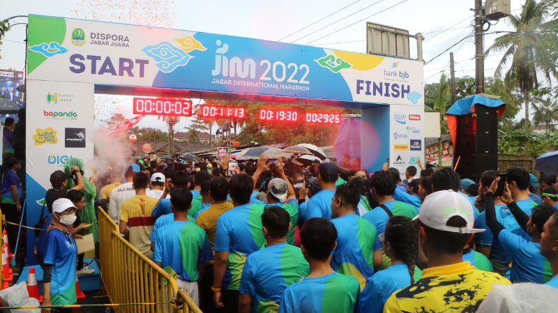 Didukung bank bjb, Jabar International Marathon 2022 Sukses Digelar