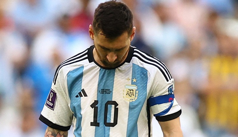 Argentina Dilibas Arab Saudi, Messi: Waktunya Kita Kembali ke Bawah dan Bangkit! 
