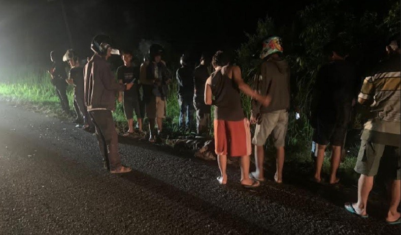 Tabrakan Motor di Jalinsum, 2 Pemotor Tewas 1 Selamat Luka Berat