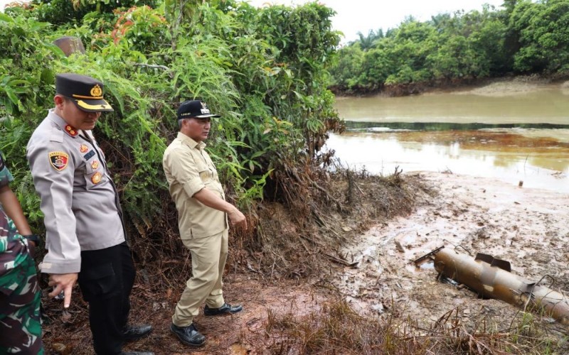 Pemkab Muba Minta Aparat Keamanan Awasi Lokasi Tambang Minyak Ilegal
