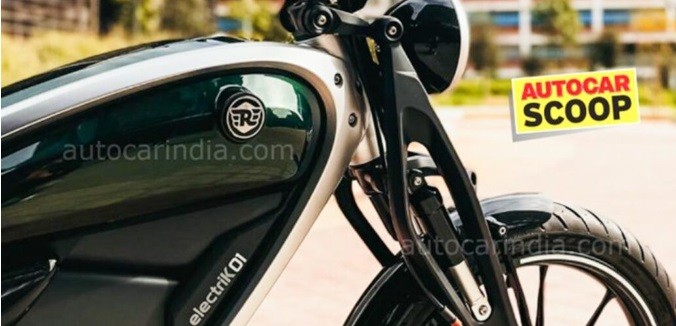 Motor Listrik Royal Enfield Bocor, Begini Penampakannya