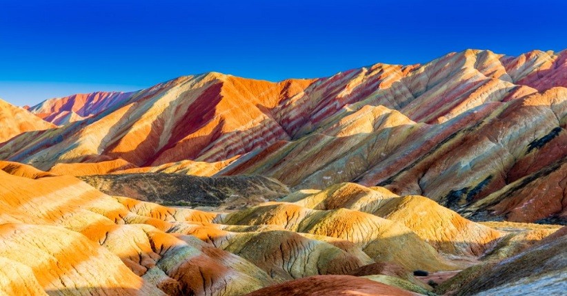 Mengenal Zhangye Danxia, Gunung Pelangi di China yang Disebut Dalam Al Quran