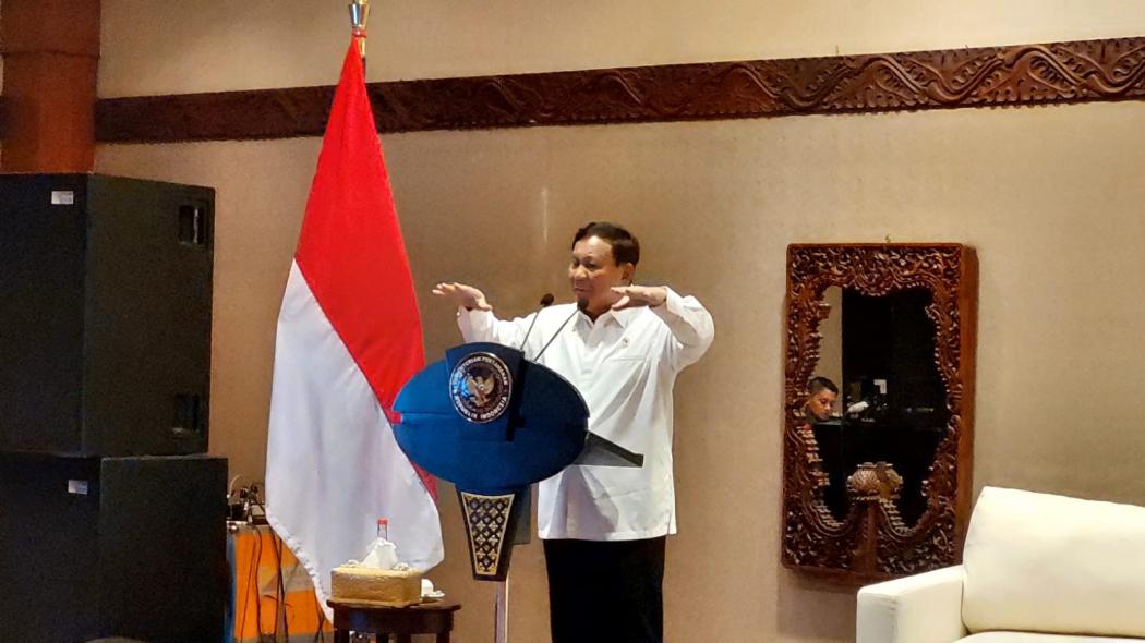 Beberkan Tiga Tantangan Dunia di Hadapan Anak Muda, Prabowo: Mungkin Kreativitas Kalian Ada Solusinya