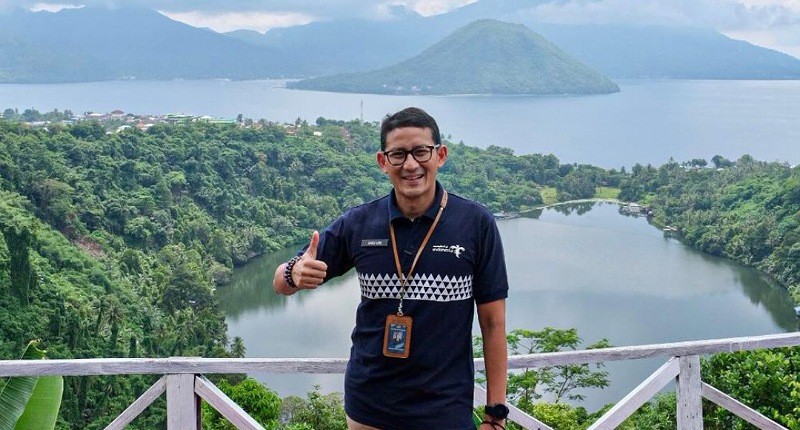 Hadiri Grondbreaking KEK Morotai, Ini Harapan Sandiaga Uno