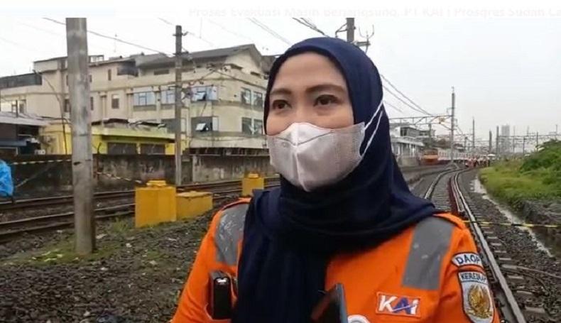 KRL Anjlok di Kampung Bandan, KAI : Kereta Jarak Jauh dan Logistik Tak Terganggu