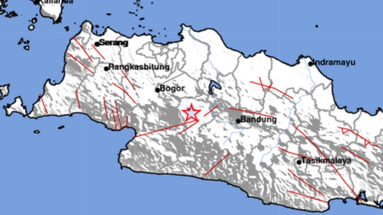 Sabtu Dini Hari, Gempa Susulan Magnitudo 2,8 Guncang Cianjur