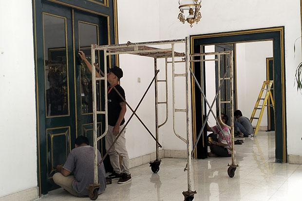 Pendopo Agung Royal Ambarrukmo Dicat Ulang, Persiapan Pernikahan Kaesang ?