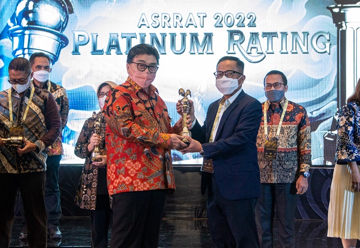 Jadi Role Model Penerapan ESG, BRI Raih Peringkat Tertinggi di Ajang ASRRAT 2022