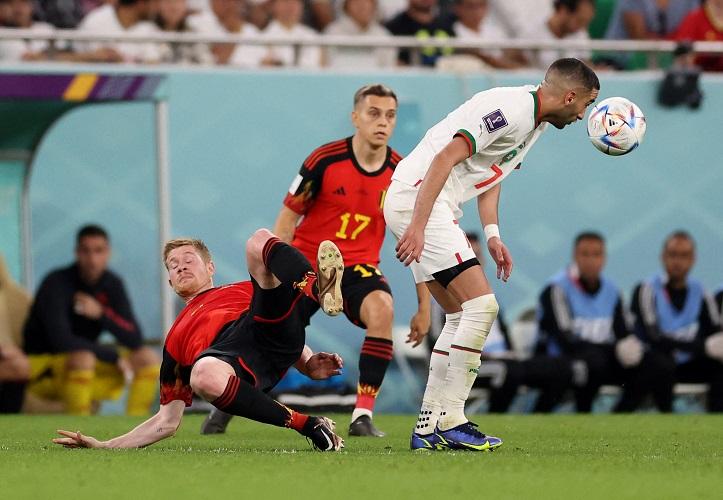 Hasil Belgia Vs Maroko Piala Dunia 2022: Bikin De Bruyne Tak Berkutik, Singa Atlas Libas Setan Merah