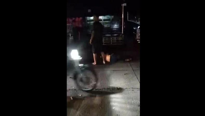 Pengendara Motor Tabrak Warung Pecel Lele di Pemalang, 1 Orang Luka Parah